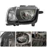 Labwork Left+Right Headlight For 2010-2013 Chevy Camaro Halogen Black Housing