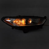 Labwork Left+Right Side Headlight For 2013 2014-2016 Ford Fusion Chrome Housing