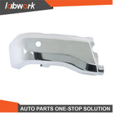 Labwork Rear Bumper End Set (LH+RH) For Ford Ranger 2019-23 Chrome With Holes