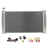 Labwork 3 Row Radiator+Shroud+Electric Fan 1988-1999 For Chevy GMC C/K 1500 3500