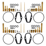 4 Pcs Carburetor Carb Rebuild Repair Kit for Honda CB550F CB550 CB550K 1974-76