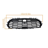 Labwork Front Upper Grille Mesh For Toyota Tundra 2022-2023 Matte Black Plastic
