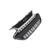 Labwork Front Bumper Upper Grille Black Chrome For 2019-2022 Chevrolet Spark