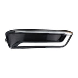 Labwork Left Side Fog Light Cover Fit For Chevrolet Impala 2014-2020 Black Bezle