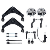 Labwork Front Wheel Bearing Hub Control Arm For Gmc Sierra 1500 Hd 2001-2003 4WD