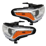 Labwork Left+Right Headlight For 2018-2021 Chevrolet Traverse LED DRL HID Chrome