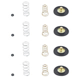 Set of 4 Motorcycle Carburetor Repair Kit with Cut Off Valve Kit Replacement for CB450 CB650 CB750 CX500 CM450 GL1100 Xl500S