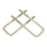 Labwork Square U-Bolts For 2.5" Wide Leaf Springs 8.75" Long 4 piece