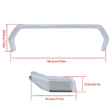 Labwork Front Bumper Grille Trim Molding Surround For 22-24 Toyota Tundra Chrome