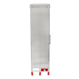 89" Motorcycle Folding Loading Ramp Aluminum Dirt Bike Trailer Lawnmower 550lbs