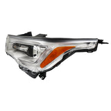 Labwork Left Headlight For GMC Acadia SL 2017-19 Halogen w/o DRL Chrome Housing