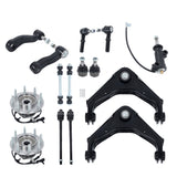 Labwork Front Wheel Bearing Hub Control Arm For Gmc Sierra 1500 Hd 2001-2003 4WD