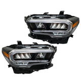 Labwork Left&Right Headlights Full LED For 2020-2023 Toyota Tacoma Limited/TRD