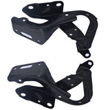 Labwork Pair Hood Hinges Set Of 2 Driver & Passenger Side Left Right For Honda