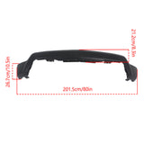 Labwork Front Bumper Black W/o Sensor Hole For Chevrolet Silverado 1500 22-2023