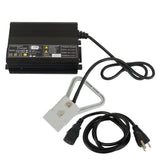 For Pallet Jack Battery Charger w/ 175A Rating SB175 Connector24V Floor Scrubber