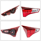 Labwork Left+Right Side Tail Lights For 2013-15 Toyota RAV4 Halogen Outer+Inner