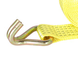 6 Pcs 2In x 15Ft Ratchet Straps With J Hook 50mm x 4.5m Heavy Duty Tie Downs