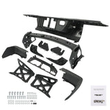 Labwork Rear Step Bumper Assembly For 2014-2020 2021 Toyota Tundra Black Steel