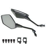 UTV ATV Rear View Side Mirrors 10mm For Can Am Outlander XT1000R / Honda Rubicon