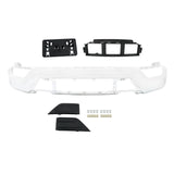 Labwork For Ford F150 2021-23 W/o Sensor Hole Front Bumper Face Bar Chrome 5PCS
