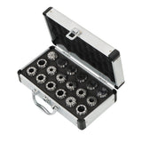 0.0002'' CNC 18 Pcs Super Precision ER32 Collet Set Sizes 3/32'' to 25/32''
