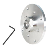 6 Inch Wood Lathe Face Plate For 1-1/4" x RH 8tpi Threaded With Set Screws
