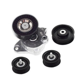 Labwork Belt Tensioner w/Pulley+Idler Pulley For 2005-2012 Mercedes C300 C350