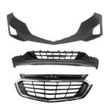 Labwork Front Bumper Assembly&Front Upper Grille For Chevrolet Equinox 2018-2019