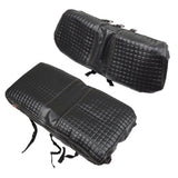 Fits For Club Car Precedent Black Golf Carts Front Seat Cover Kit (No Staple)
