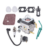 Carburetor Kit Fit For FS45 FS55 FS38 FS46 FS55R KM55 With Ignition Coil