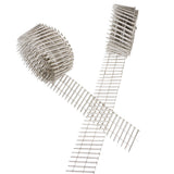 3600Pcs 2" 09" Ring Shank Stainless Steel Siding Nail 15 Degree Wire Coil New