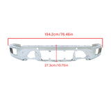 Labwork Front Bumper Face Bar Chrome For Ford F150 2024-2025 W/ 4 Sensor Hole