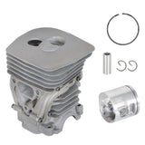 Fits For Husqvarna 455E 460 Cylinder Head Piston Kit Rancher Chainsaw Pin 47MM