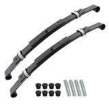 For EZGO TXT 96-13 GAS OR ELECTRIC 3-Leaf Heavy Duty Rear Leaf Springs 2PCS