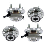 Labwork Set of 4 Front and Rear Wheel Hub Bearings for Chevy Equinox 2.4L 10-17