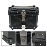 45L Tail Box Balck Motorcycle Luggage Waterproof Scooter Trunk Storage Top Case