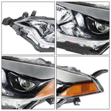 Labwork Left&Right Side Headlight Halogen Headlamps For 2014-2016 Toyota Corolla