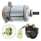 Starter & Relay Solenoid for Honda TRX250TM TRX250 Tm Recon 250 2005-2017 USA