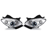Labwork Right&Left Headlight For 2008-12 Buick Enclave HID (w/o AFS) Chrome Lens