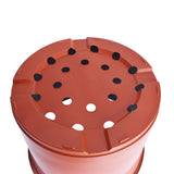 50 PCS Plastic Garden Flower Pots Nursery Seedlings Pot Plant Container Seed US