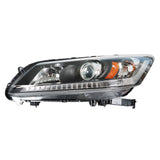Labwork Left Headlight Headlamp Halogen For 2013-2015 Honda Accord w/o LED DRL