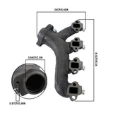 Labwork Exhaust Manifold w/ Gasket Kit For 88-97 Ford F-250 & F-350 E8TZ9431A