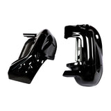 Lower Vented Leg Fairings + 6.5" Speaker Box Pods For Road Street Glide 1983-13