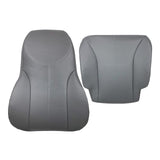 Seat Cover Driver Backrest Bottom Combo Gray Replacement for 2001-2007 4200 4300 4400 Air Ride