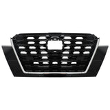 Labwork Front Bumper Upper Grille Assembly Plastic For Nissan Kicks 2021-2023