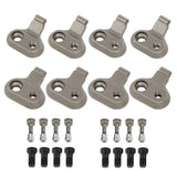 24Pcs Stump Grinder Teeth Kit Replacement for DOSKO 620 DOSKO 691 with 8 Teeth and 1-3/4" Bolts