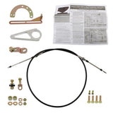 Labwork Cable Column Shift Linkage Kit High Strength For GM 2 Inch Aftermarket