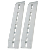 Labwork 60''x12'' 6500Lbs 1 Pair Aluminum Ramps Car Trailer Truck Ramps Hook End