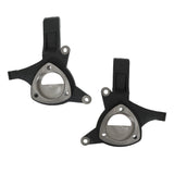 Labwork Pair 4.5" Lift Spindles Knuckles For 2007-2014 GMC Yukon XL 6.0L 2WD